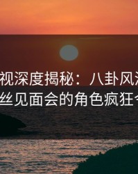 香蕉影视深度揭秘：八卦风波背后，大V在粉丝见面会的角色疯狂令人意外